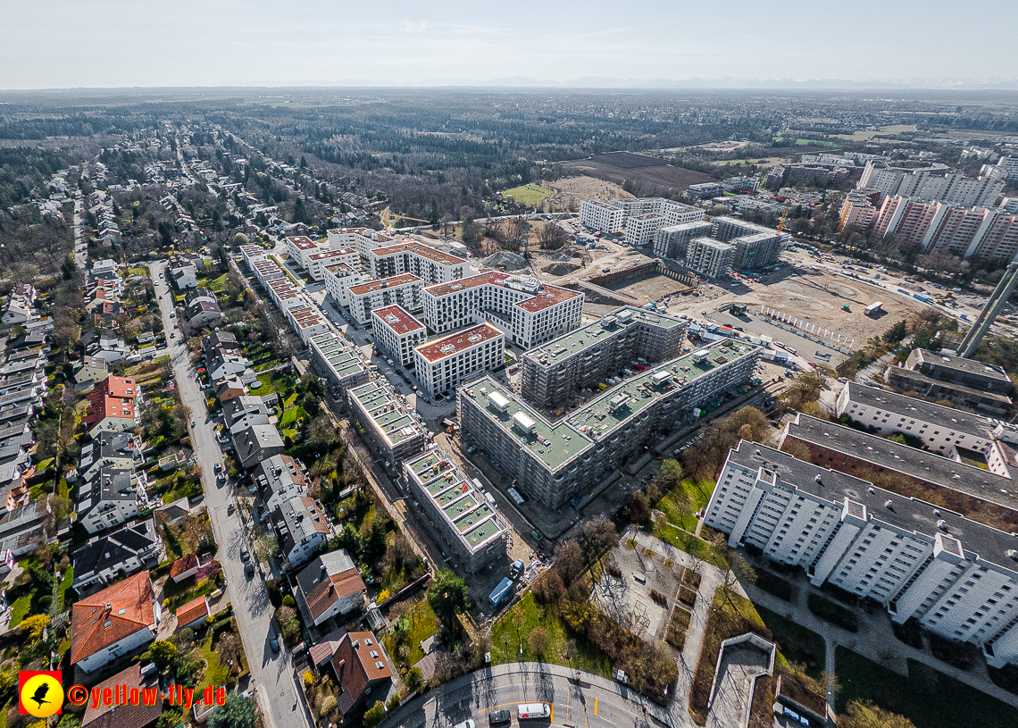 22.03.2023 - Baustele und Wohnanlage Alexisquartier